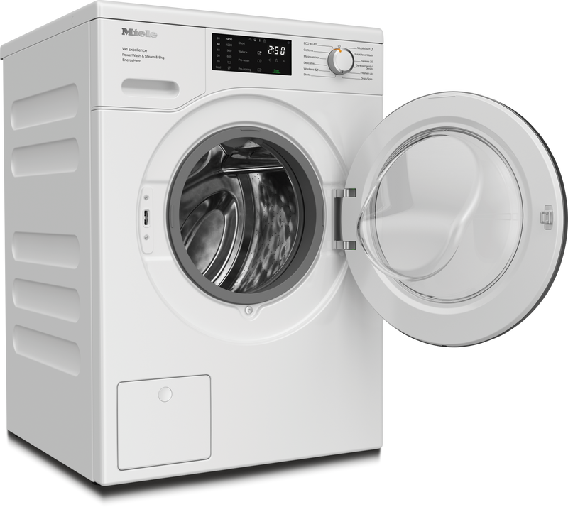 Miele WEE385 WCS PWash&Steam&8kg - Lotus White 8KG Washing Machine - 1400 RPM - A Energy