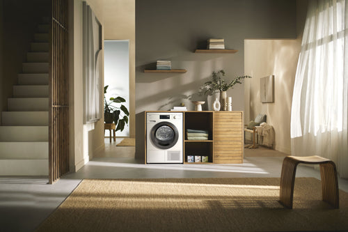 Miele TED645WP - Lotus White 9KG Heat Pump Tumble Dryer - A+++ Energy