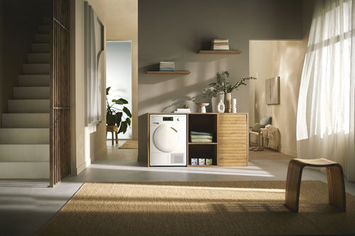 Miele TEA525WP - Silver 8KG Heat Pump Tumble Dryer
