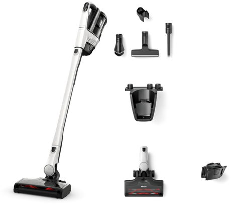 Miele Triflex HX3 - Brilliant White Cordless Stick Vacuum Cleaner - 70 Min Runtime - HEPA