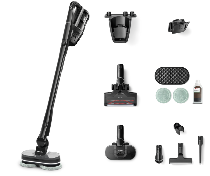 Miele Triflex HX3 Aqua - Black Cordless Stick Vacuum Cleaner - HEPA - 70 Min Runtime