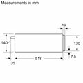 Bosch Series 8 BIC7101B1B - Black Vacuum Drawer