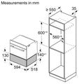 Bosch Series 8 BIC7101B1B - Black Vacuum Drawer
