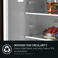 AEG NSC7C18GES - White Integrated Fridge Freezer - 186L Fridge / 62L Freezer - E Energy