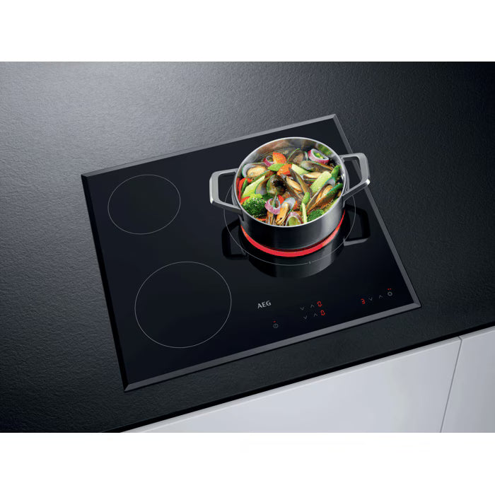 AEG HK624010FB - Black 4 Zone Ceramic Hob