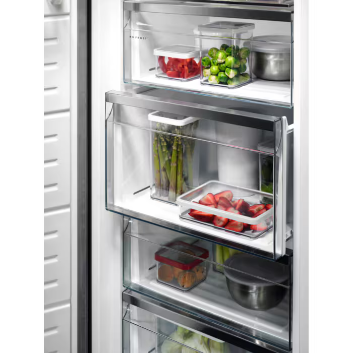 AEG OAG7M281EB - Black Freestanding Frost Free Freezer - E energy