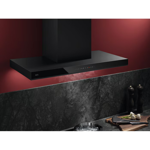AEG GB97D91AB - Black Cooker Hood - 90cm - A+ Energy