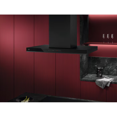 AEG GI87D91CB - Black Island Cooker Hood - A+ Energy Rating