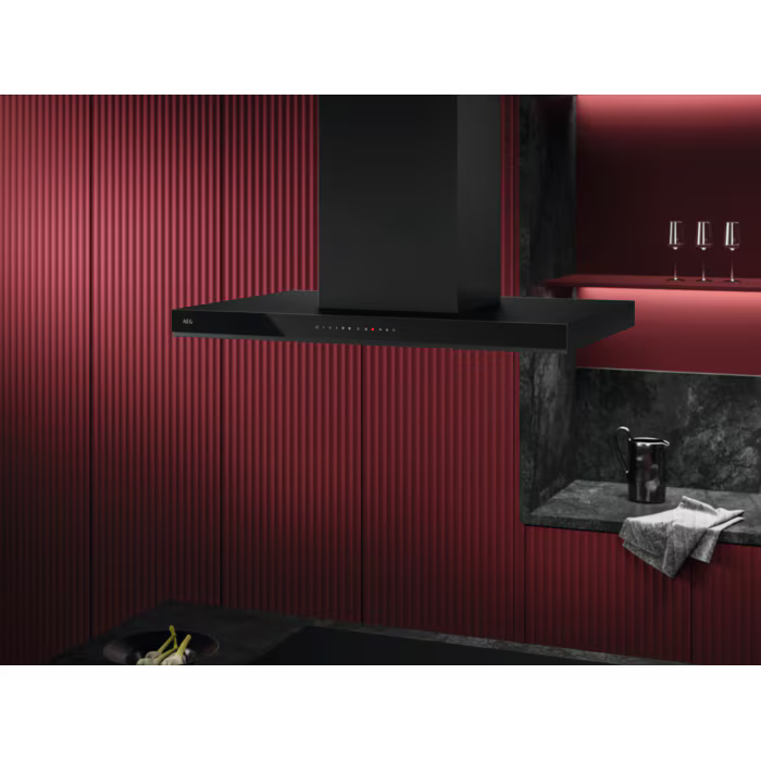AEG GI87D91CB - Black Island Cooker Hood - A+ Energy Rating