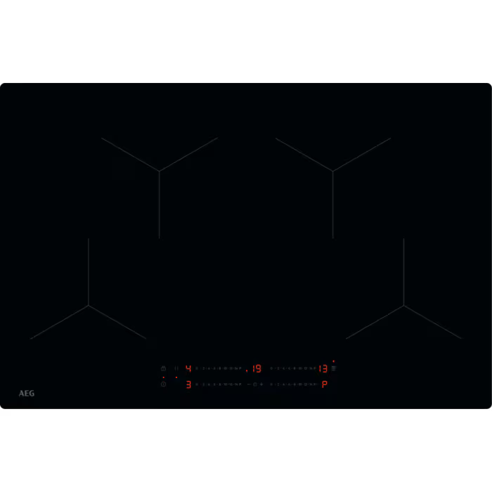 AEG SO84IA0SIB 80cm 4 Zone Induction Hob - Black