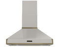 Rangemaster RPREHD90PIVY/AB1 90cm Prestige Cooker Hood - Ivory with Antique Brass Trim