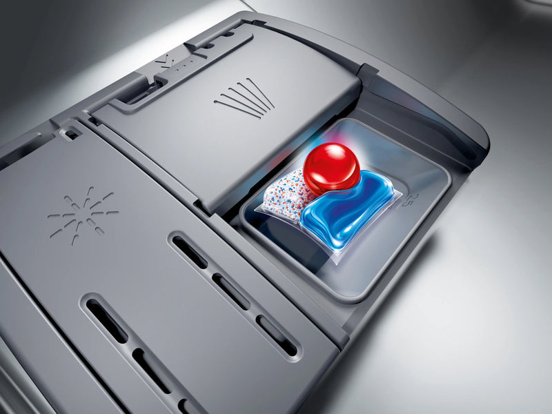 Bosch Series 4 SMS4EKI06G - Silver Freestanding Dishwasher - B energy