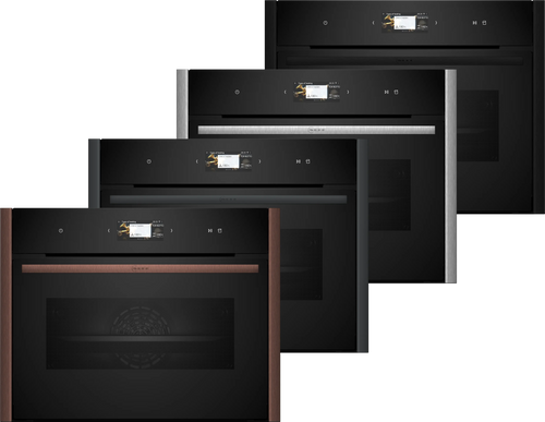Neff C29FS3AY0 - Built-In Compact Single Oven with Steam Function - 60 x 45 cm - A+ Energy