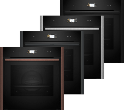 NEFF B69VS7MY0A - Flex Design Built-in Single Oven with Steam Function - 60cm - A+ Energy