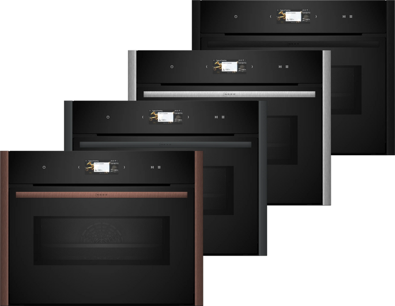 Neff C29MS7KY0 - Flex Design Built-in Compact Oven with Microwave - 45L - Pyrolytic Self-Cleaning