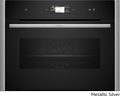 Neff C29FS3AY0 - Built-In Compact Single Oven with Steam Function - 60 x 45 cm - A+ Energy