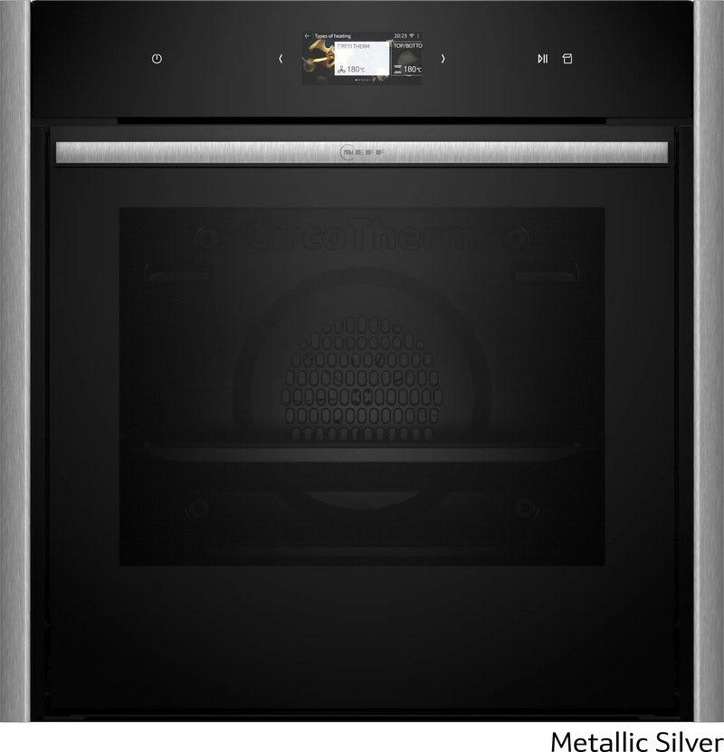 Neff B69FS5CY0A - Built-in Single Oven with Steam Function - 60cm - A+ Energy