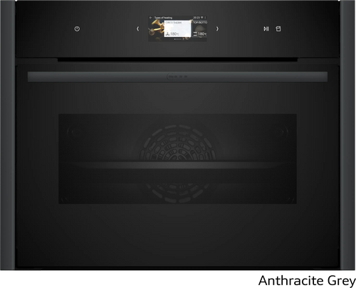 Neff C29FS3AY0 - Built-In Compact Single Oven with Steam Function - 60 x 45 cm - A+ Energy