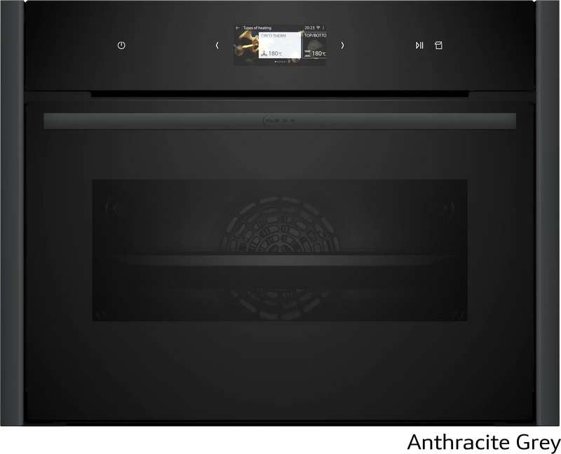 Neff C29FS3AY0 - Built-In Compact Single Oven with Steam Function - 60 x 45 cm - A+ Energy