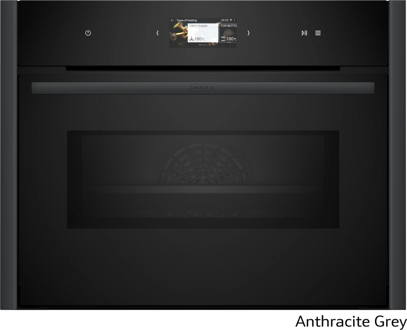Neff C29MS7KY0 - Flex Design Built-in Compact Oven with Microwave - 45L - Pyrolytic Self-Cleaning