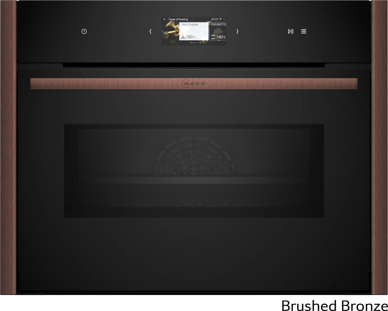 Neff C29MS7KY0 - Flex Design Built-in Compact Oven with Microwave - 45L - Pyrolytic Self-Cleaning