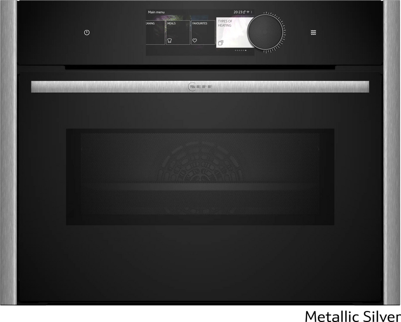 Neff C29MY7MY0 - Flex Design Built-in Compact Single Oven with Microwave - 45L - Pyrolytic & Hydrolytic Cleaning