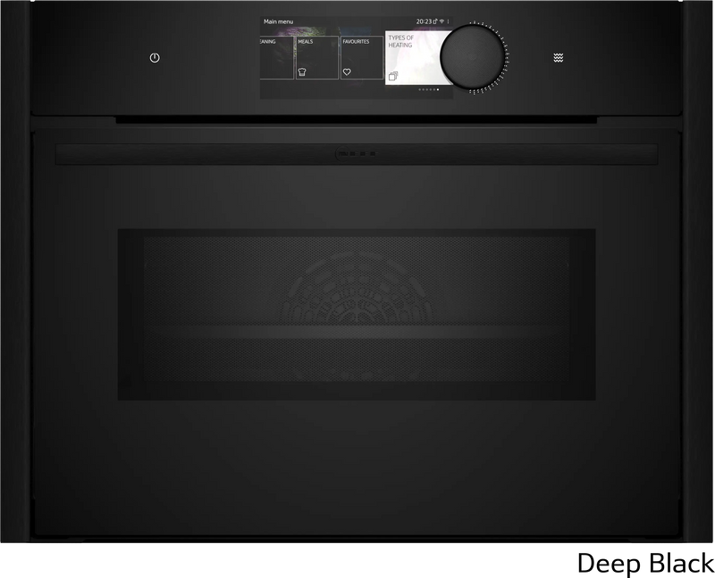 Neff C29MY7MY0 - Flex Design Built-in Compact Single Oven with Microwave - 45L - Pyrolytic & Hydrolytic Cleaning