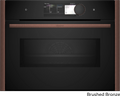 Neff C29MY7MY0 - Flex Design Built-in Compact Single Oven with Microwave - 45L - Pyrolytic & Hydrolytic Cleaning
