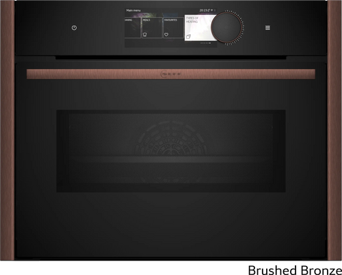 Neff C29MY7MY0 - Flex Design Built-in Compact Single Oven with Microwave - 45L - Pyrolytic & Hydrolytic Cleaning