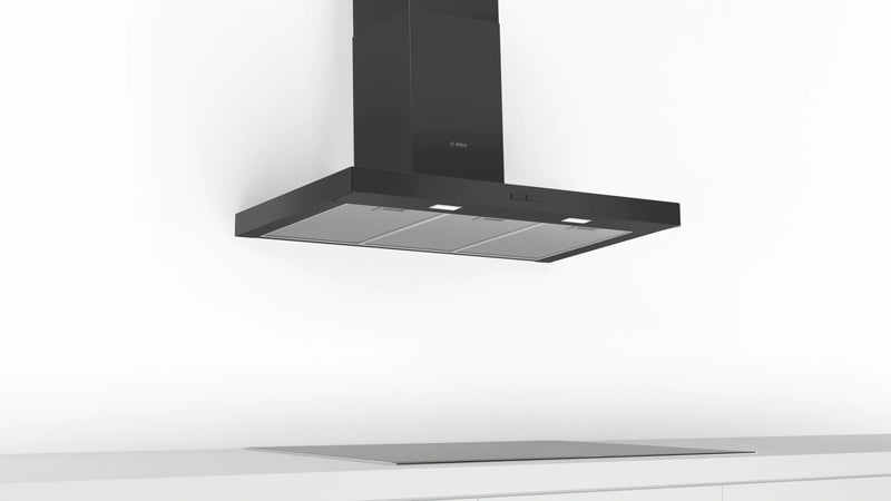 Bosch Series 2 DWB96BC60B - Black Chimney Extractor Hood - B energy