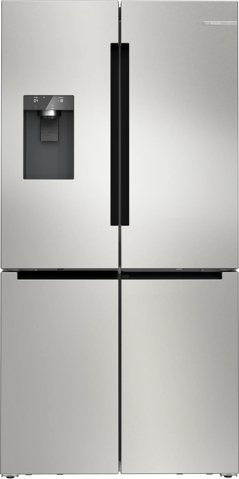 Bosch Series 6 KFI96APEAG - Stainless steel Side By Side Frost Free Fridge Freezer - E energy