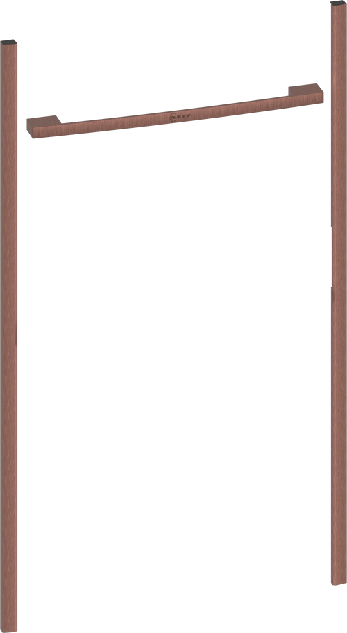Z9098BY0, Flex Design Kit for Seamless Combination, 98 cm, Brushed bronze