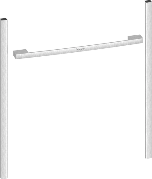 Z9060MY0, Flex Design Kit, 60 cm, Metallic silver, for a single Fullsize Oven & for a Compact Oven & Warming Drawer