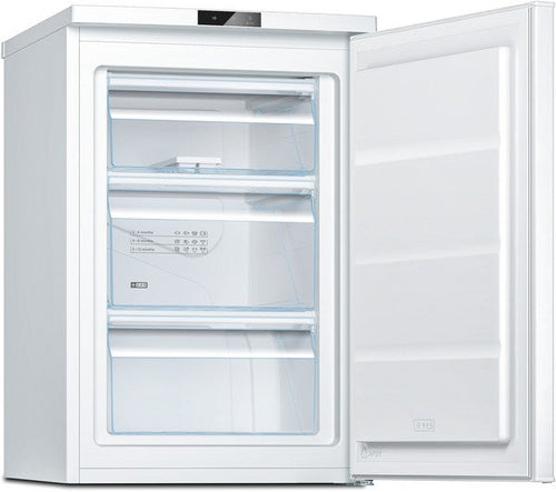 Bosch Series 2 GTV15NWEBG - White Under Counter Freezer - 83L - E Energy - Display