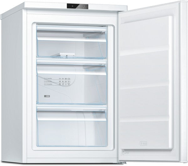 Bosch Series 2 GTV15NWEBG - White Under Counter Freezer - 83L - E Energy - Display