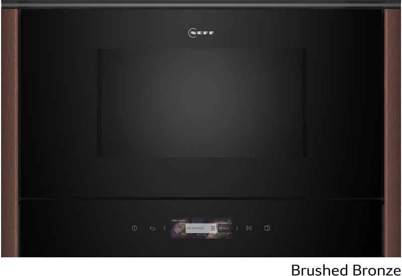 Neff NR9WR21Y1B - Black Built-in Microwave Oven - 21L - 900W