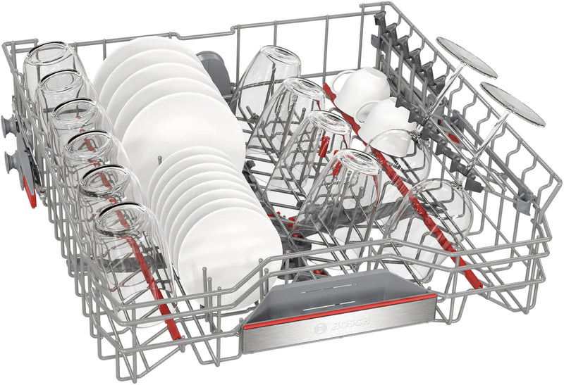 Bosch Series 6 SMS6TCI02G - Silver Inox Dishwasher - 14 Place Settings - 42dB