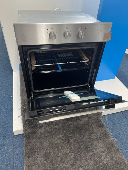 Culina UBO651SS - Stainless Steel 65L Single Oven - Fan Assisted - A Energy Rating - Unboxed