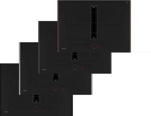 Neff V57YHQ4C0 - Flex Design Induction Hob with Integrated Ventilation - 70cm - 4 Zones - B Energy