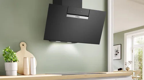 Bosch DWK87FN60B - Black Chimney Extractor Hood - A+ energy