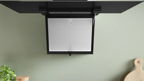 Bosch DWK87FN60B - Black Chimney Extractor Hood - A+ energy