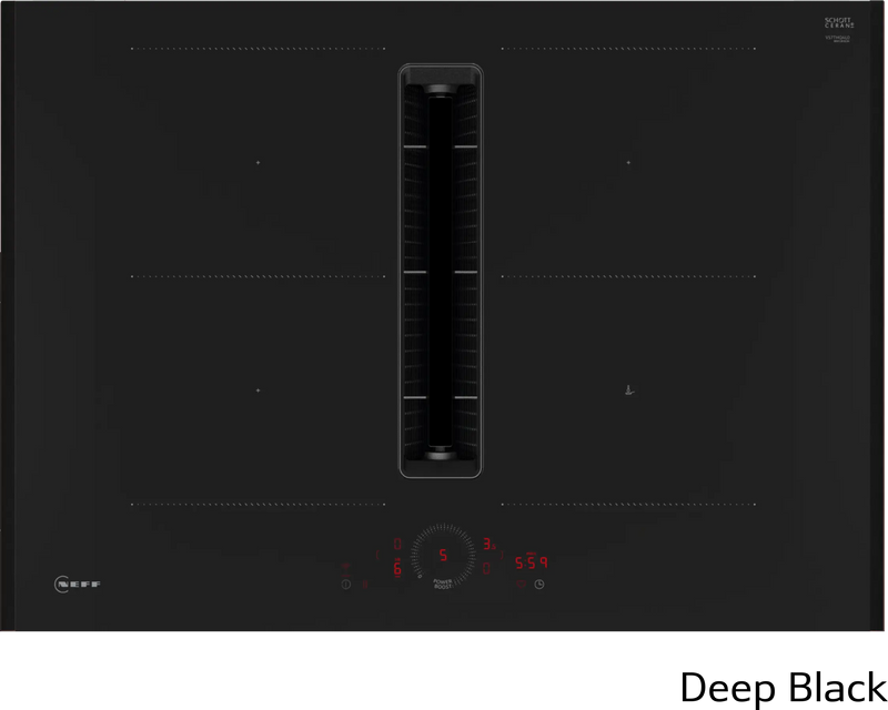 Neff V57YHQ4C0 - Flex Design Induction Hob with Integrated Ventilation - 70cm - 4 Zones - B Energy
