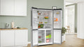 Bosch Series 4 KFN96VPEAG - Stainless Steel Frost Free American Fridge Freezer - E energy