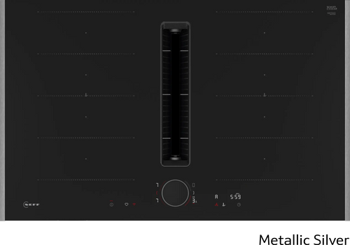 Neff V68YYX4C0 Induction Hob with Integrated Ventilation - 80cm Flex Design - 4 Zones - B Energy