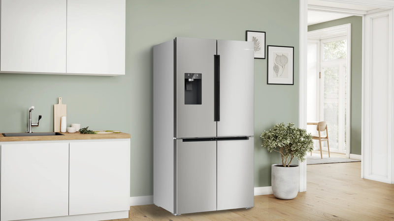 Bosch Series 6 KFI96APEAG - Stainless steel Side By Side Frost Free Fridge Freezer - E energy