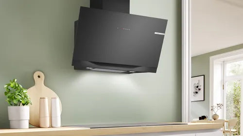 Bosch DWK91LT60B - Black Chimney Extractor Hood - A+ energy