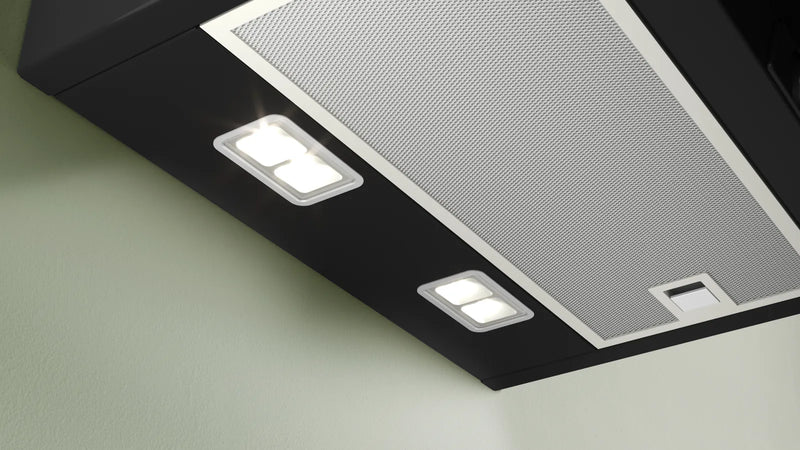 Bosch Series 4 DWK87FN60B - Black Chimney Extractor Hood - A+ energy