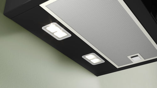 Bosch Series 4 DWK67FN60B - Black Chimney Extractor Hood - A+ energy