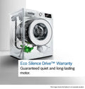 Bosch Series 8 WNC25410GB - White 10.5KG/6KG Washer Dryer - 1400 RPM - A/D energy