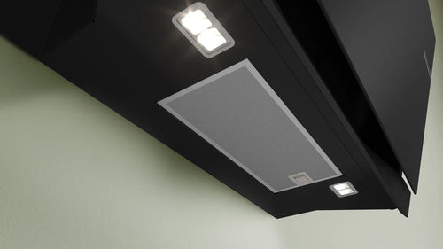 Bosch DWK91LT60B - Black Chimney Extractor Hood - A+ energy